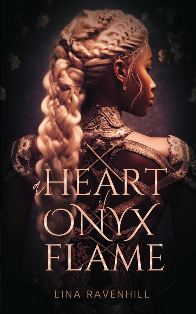 A Heart of Onyx Flame: A YA Shifter Academy Romance by Lina Ravenhill