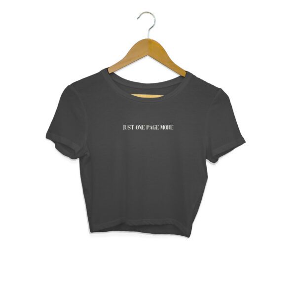 Just one page more crop top