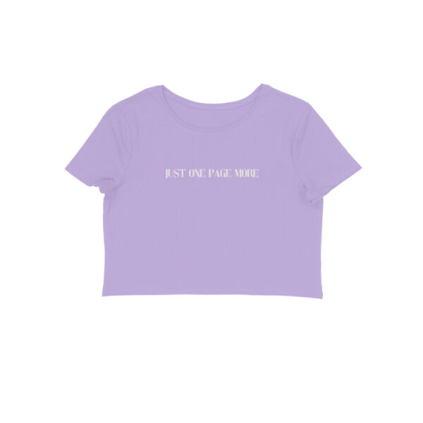 Just one page more crop top - Image 3