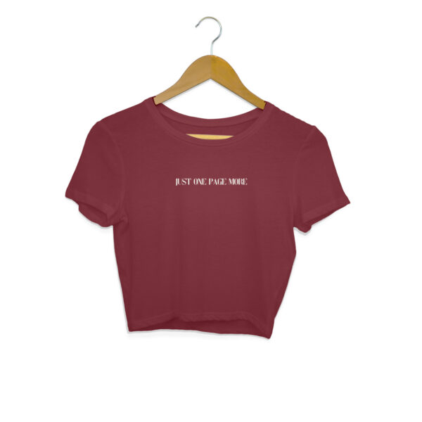 Just one page more crop top - Image 5
