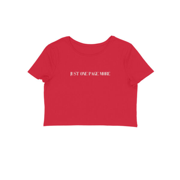 Just one page more crop top - Image 13