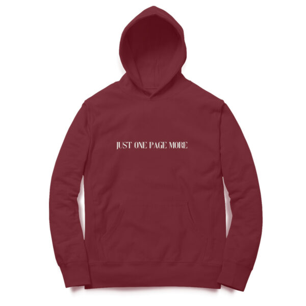 Just One Page More Hoodie - Image 3