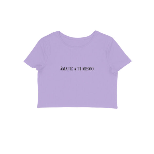 ámate a ti mismo Crop Top - Image 3