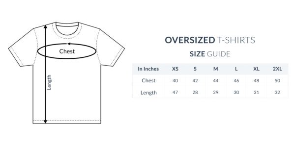 Cords Of Concealed Heart Oversized Tshirt - Image 13