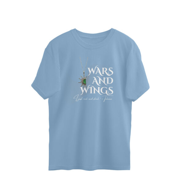 Wars and Wings Oversized Tshirt - Image 3
