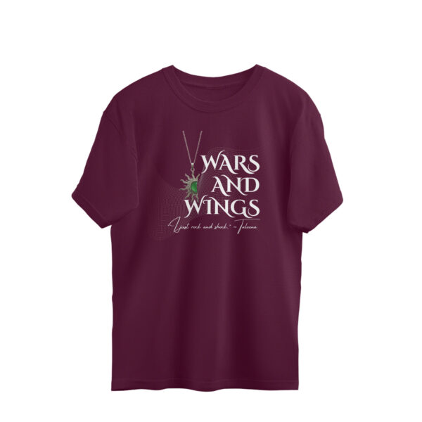 Wars and Wings Oversized Tshirt - Image 5