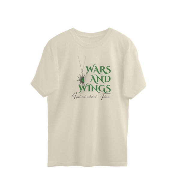Wars and Wings Oversized Tshirt - Image 2