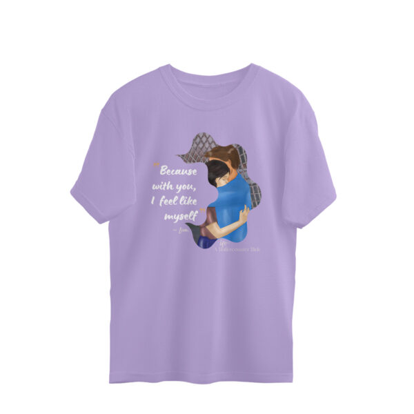 Life a Rollercoaster Ride – Quote Oversized Tshirt - Image 8
