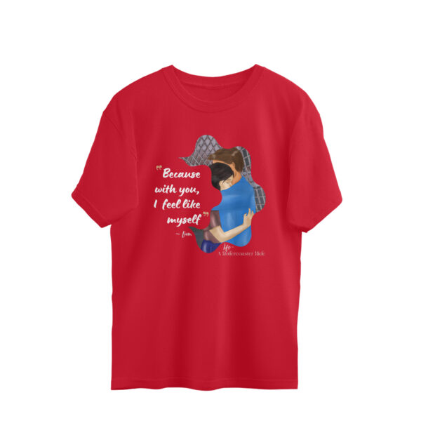 Life a Rollercoaster Ride – Quote Oversized Tshirt - Image 10