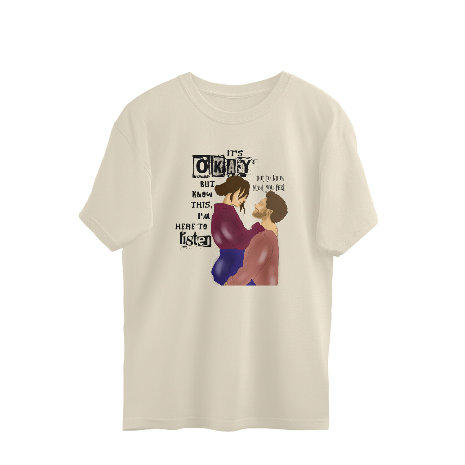Life – Saved and Loved | Oversized T-shirt