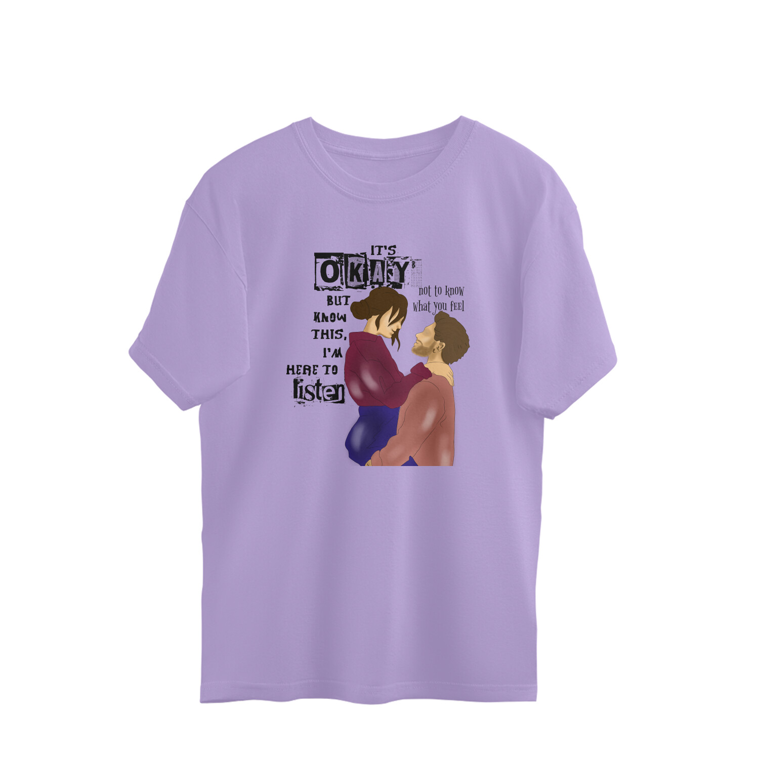 Life – Saved and Loved | Oversized T-shirt - Image 3