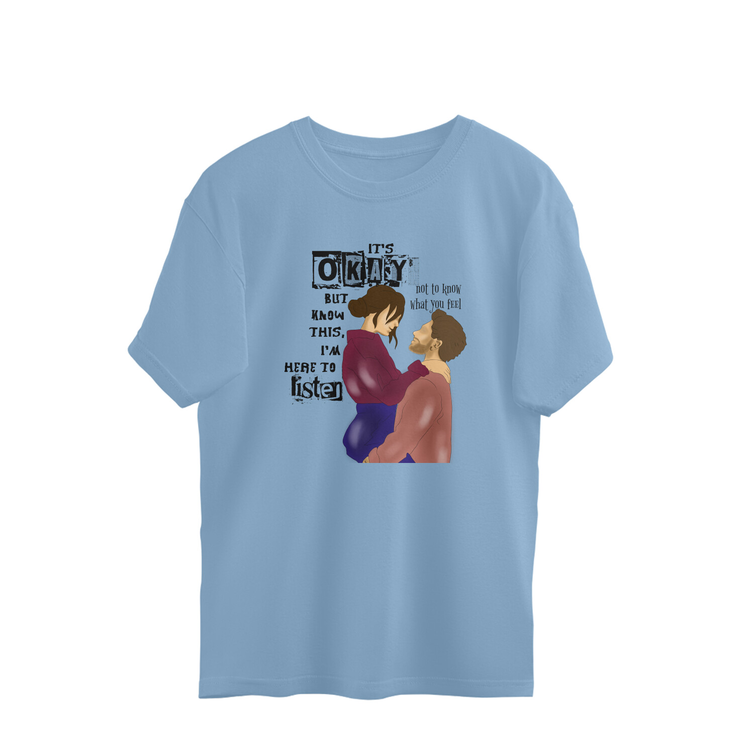 Life – Saved and Loved | Oversized T-shirt - Image 4